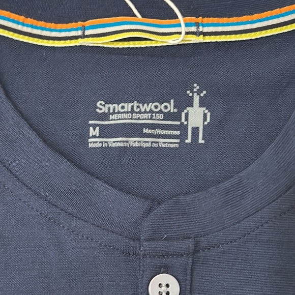 Smartwool Men's Long Sleeve Colorblock Henley - Picture 5 of 7